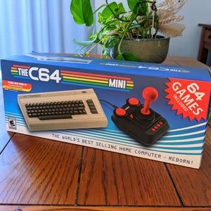 The C64 mini - A mini Commador64 - arcade mix that plugs into TV- NIB.